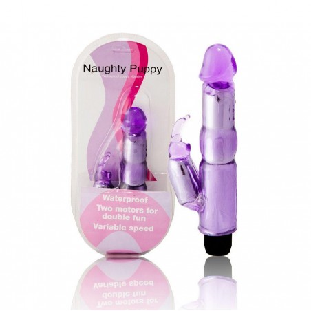 Imagen, vibrador de gelatina con estimulador de clítoris incorporado, 2 motores, online