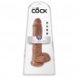 DILDO REALISTICO CON TESTÍCULOS 27CM DILDO REALISTICO CON TESTÍCULOS 27CM