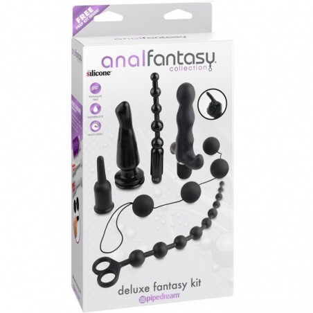 Imagen, kit anal deluxe fantasy collection 6 piezas para principiantes, online