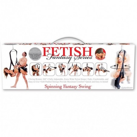 Imagen, columpio sexual giratorio 360º Fetish Fantasy negro ajustable, online