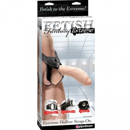 Imagen, strap-on extremo Fetish Fantasy hueco color carne con arnés cómodo, online
