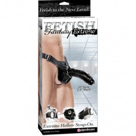 Imagen, strap-on negro Fetish Fantasy con dildo grueso y arnés cómodo, online