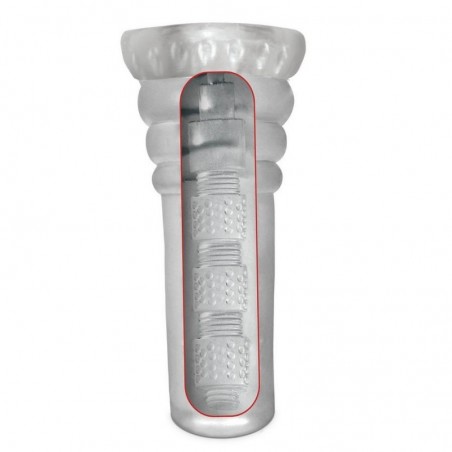 MASTURBADOR VAGINA TRANSPARENTE