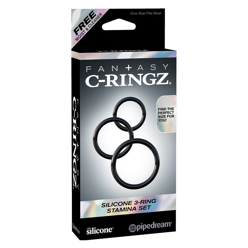 SET ANILLAS SILICONA STAMINA