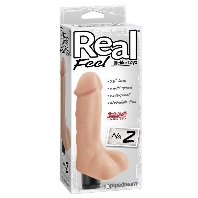 VIBRADOR NATURAL REAL FEEL 17CM VIBRADOR NATURAL REAL FEEL 17CM