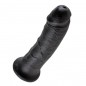 DILDO NEGRO 20 CM KING COCK DILDO NEGRO 20 CM KING COCK