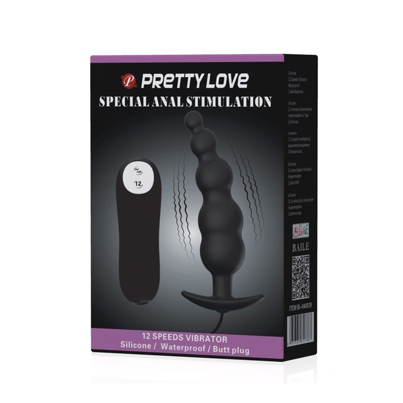 ANCLA ANAL VIBRADORA CONTROL REMOTO