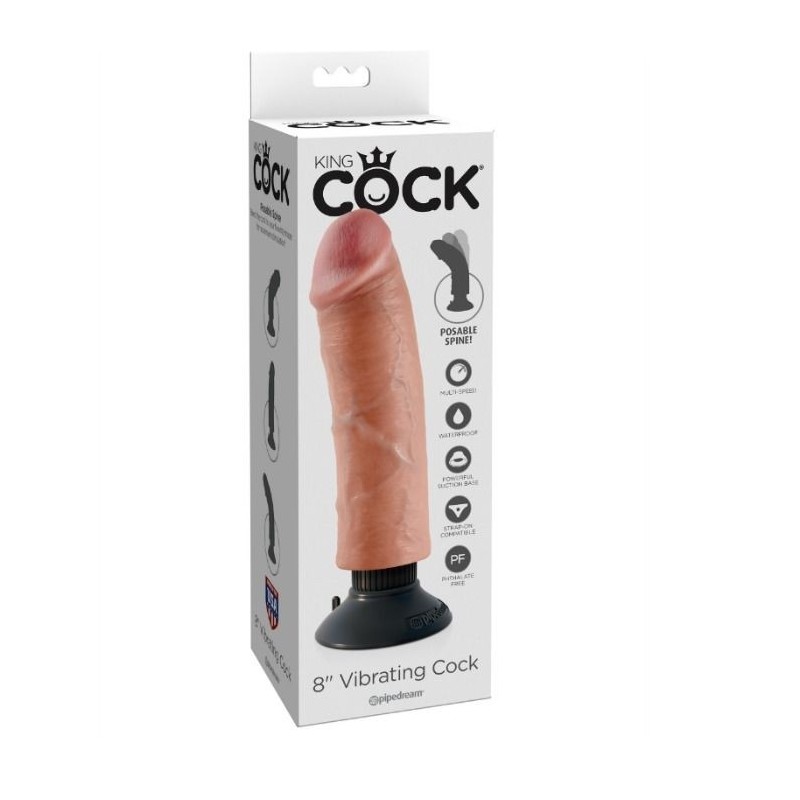VIBRADOR KING COCK 20CM