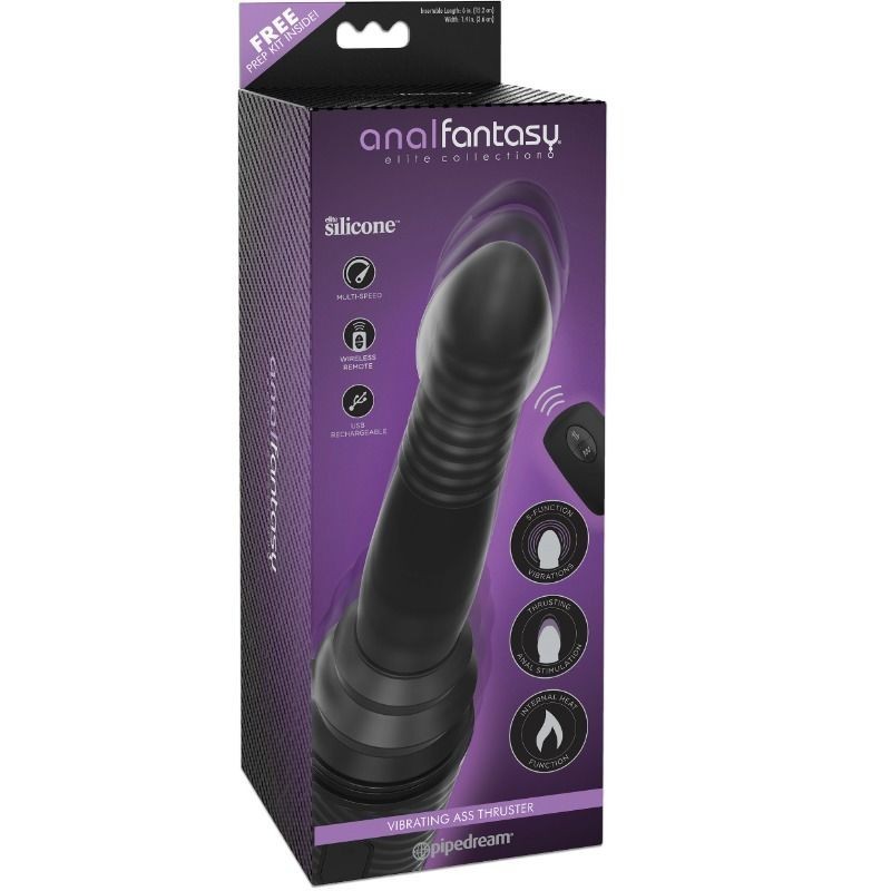 VIBRADOR ANAL UP & DOWN Y EFECTO CALOR