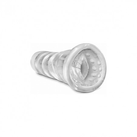 MASTURBADOR VAGINA TRANSPARENTE