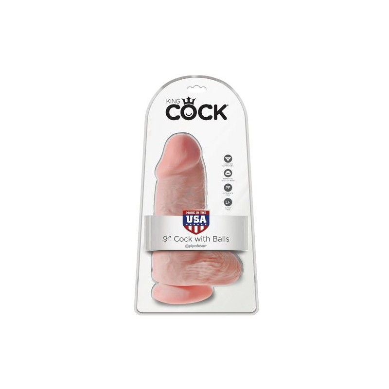 PENE REALISTICO 23CM KING COCK