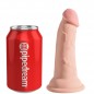 DILDO TRIPLE DENSIDAD 13 CM