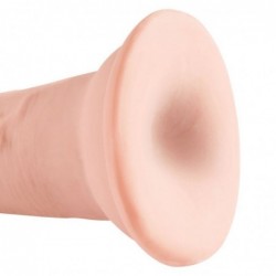 Imagen, dildo realista King Cock triple densidad con ventosa potente y textura natural, online