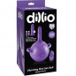 DILLIO MINI BOLA HINCHABLE CON DILDO Y VIBRACION LILA
