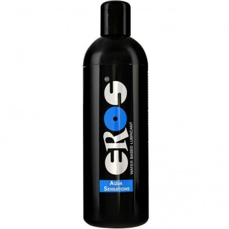 Imagen, lubricante Eros Aqua Sensations 1000 ml base de agua efecto refrescante larga duración
