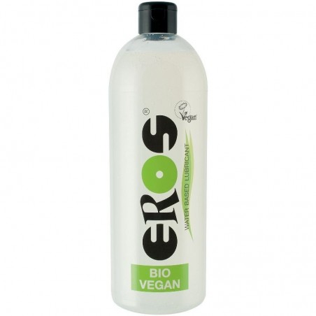 Imagen, lubricante Eros Bio Vegan base agua 100 ml con fórmula natural para uso íntimo, online