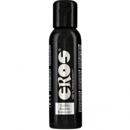 Imagen, lubricante Eros Classic Bodyglide de silicona premium 250 ml con acabado sedoso, online