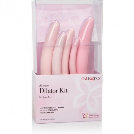 Imagen, kit dilatador vaginal Inspire Calexotics silicona cinco piezas, online