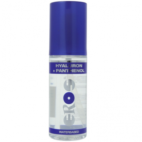 Imagen, lubricante Eros base agua con ácido hialurónico y pantenol para placer natural, online