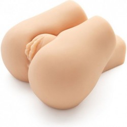 Imagen, masturbador realístico Nasty Nympho Bouncer con vibración y doble orificio, online