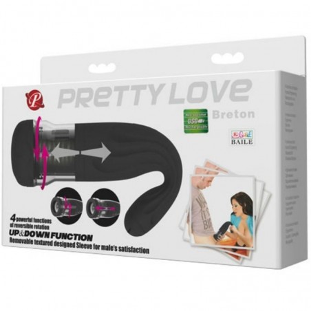 Imagen, masturbador recargable multifunción Pretty Love Breton online