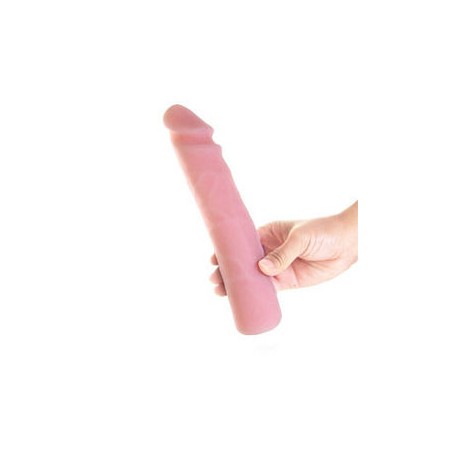 DILDO SILICONA TACTO PIEL REALISTICO 23 CM