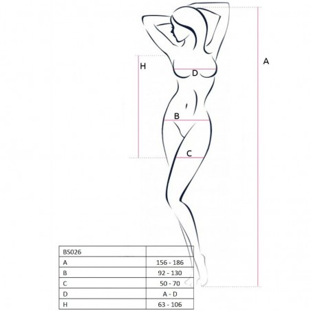 BODYSTOCKING ESTILO VESTIDO BLANCO BS026