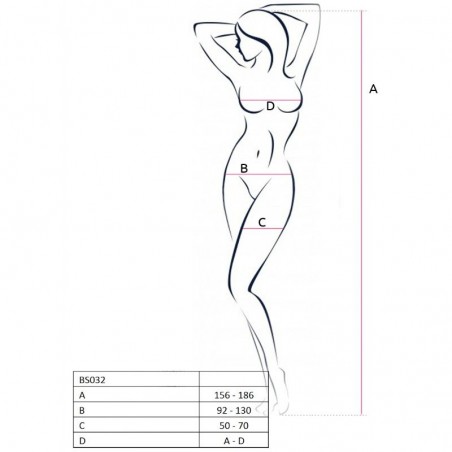 BODYSTOCKING ROJO BS032