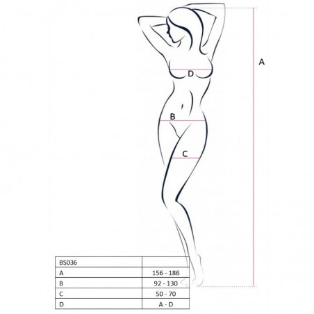 BODYSTOCKING ROJO BS036