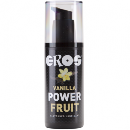 Imagen, lubricante Eros Power Line vainilla power fruit 125 ml con base de agua y silicona, online