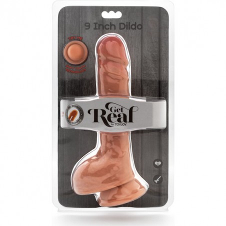 Imagen, dildo realista de doble densidad 25,5 cm con ventosa para placer profundo, online
