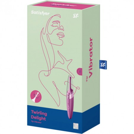Imagen, Satisfyer Twirling Delight estimulador clítoris, punta vibratoria y tapa higiénica, online