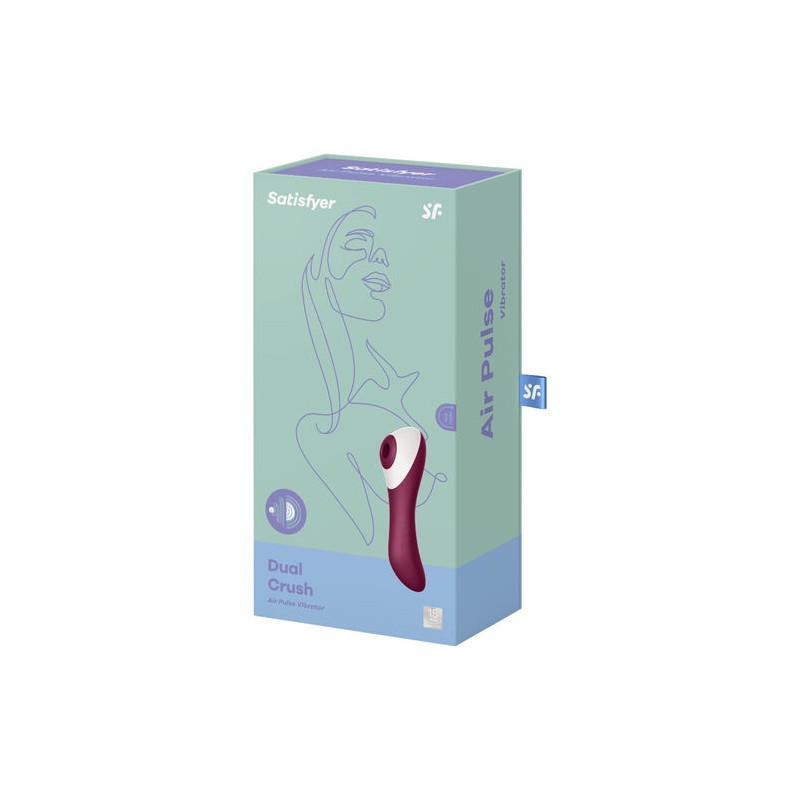 SATISFYER DOBLE ESTIMULADOR Y VIBRADOR