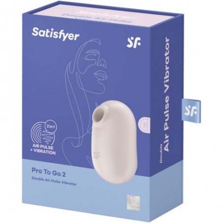 Imagen, Satisfyer Pro To Go 2 compacto con ondas de presión y vibración, online
