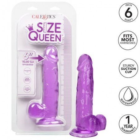 Imagen, dildo lila realista con eje flexible y ventosa resistente para placer intenso, online