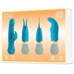 Imagen, Eivian set 4 piezas intercambiables con vibración y thrusting, online