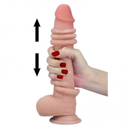 LOVETOY Dildo Sliding 9"