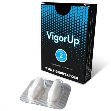 VIGORUP 2 CAPSULAS POTENCIADORAS ERECCIÓN 550MG