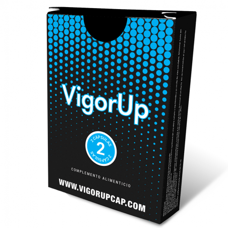 VIGORUP 2 CAPSULAS POTENCIADORAS ERECCIÓN 550MG