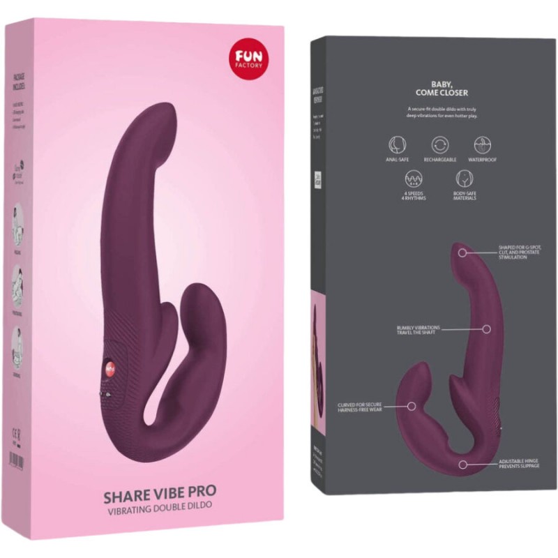 SHARE VIBE PRO VIBRADOR DOBLE SHARE VIBE PRO VIBRADOR DOBLE
