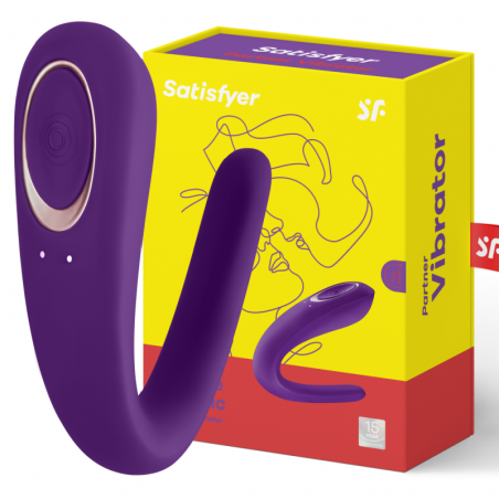 Imagen, Satisfyer Partner Toy vibrador de silicona para parejas con 10 modos de placer, online