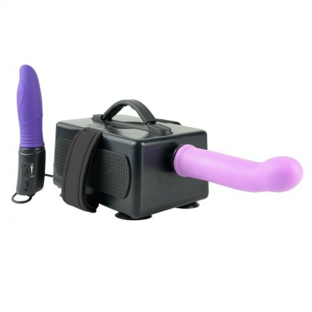 FETISH FANTASY SERIES MÁQUINA SEXUAL PORTÁTIL DE VIAJE CON MALETÍN