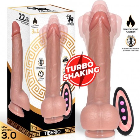 Imagen, Tiberio dildo realista con thrusting, rotación 360 grados y calor inteligente, online