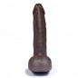 SEVERO DILDO REALISTA TURBO SHAKING THRUSTING, ROTACIÓN 360º CONTROL REMOTO EFECTO CALOR