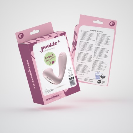Imagen, estimulador Pookie Crushious rosa con mando inalámbrico y 10 modos de vibración, online