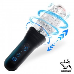 MASTURBADOR MASCULINO CON THRUSTING Y ROTACIÓN 360º