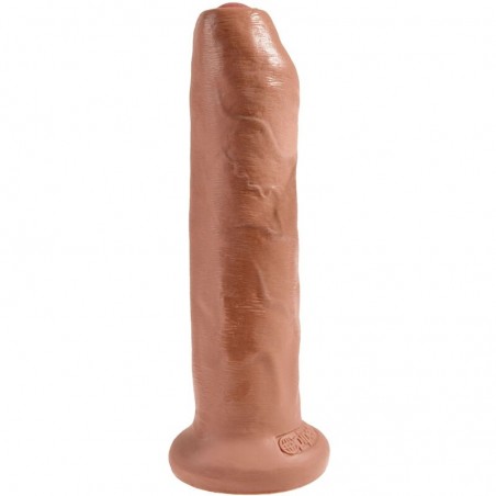 PENE REALISTICO CON PREPUCIO 17.8 CM CARAMELO
