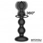 PLUG ANAL CON WAVING Y VIBRACIÓN CON CONTROL REMOTO 2 MOTORES