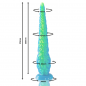 SCYLLA DILDO TENTÁCULO FLUORESCENTE GRANDE SCYLLA DILDO TENTÁCULO FLUORESCENTE GRANDE