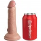 ARNES AJUSTABLE PARA PRINCIPIANTES KING COCK ELITE CON DILDO 15.2 CM